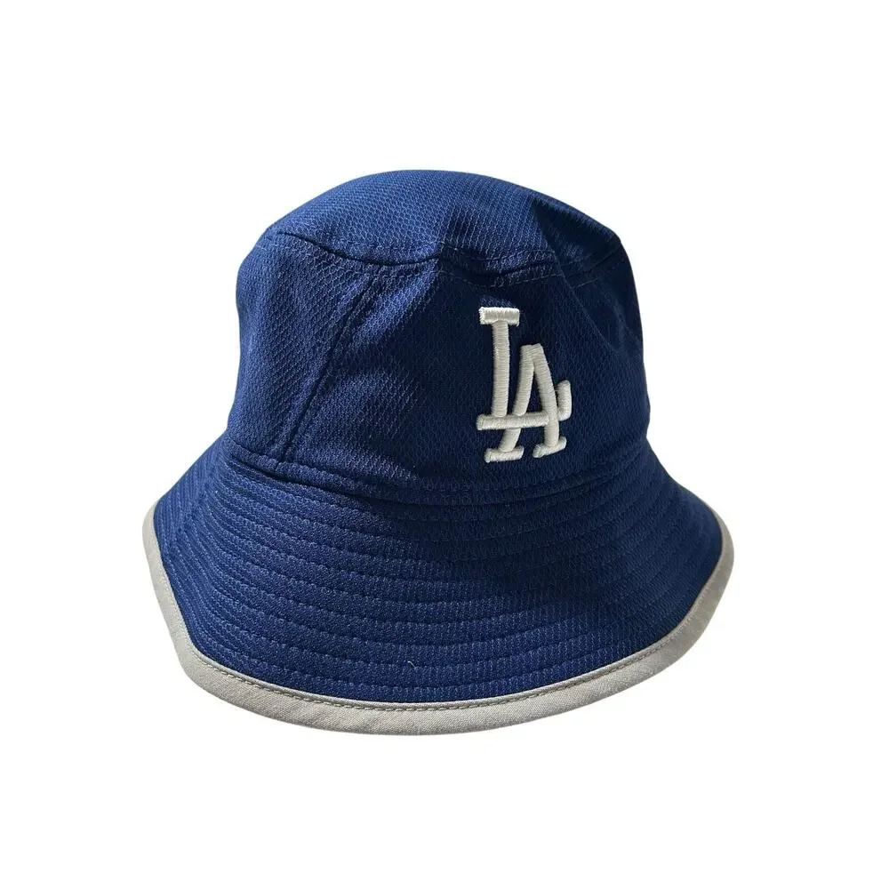 New Era Los Angeles Dodgers Bucket Hat Blue MLB Spring Training Arizona Rare